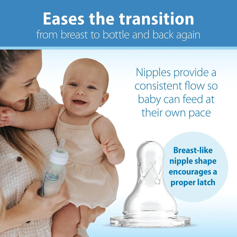 Dr. Browns Natural Flow Anti-colic Options+ Biberón Estrecho
