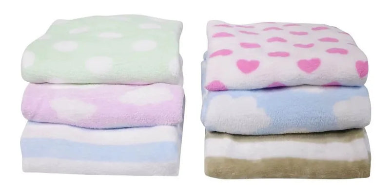 Frazada De Lana Para Bebes Extra Suave Diseños Surtidos