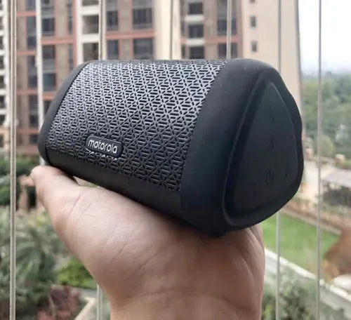 Bocinas Motorola Sonic Sub 340 Bass Twin Resistentes Al Agua Color Negro
