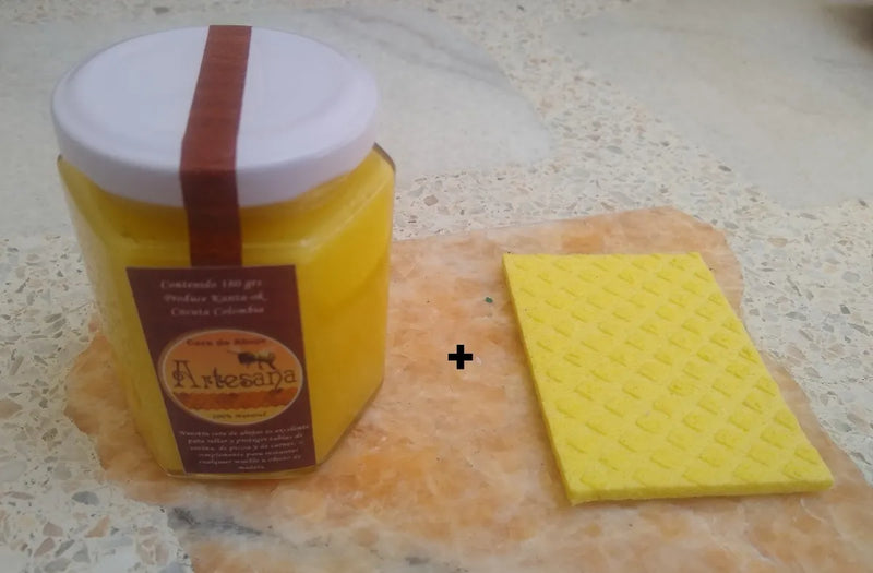 Cera De Abeja Para Madera, Tablas De Cocina Natural Amarillo