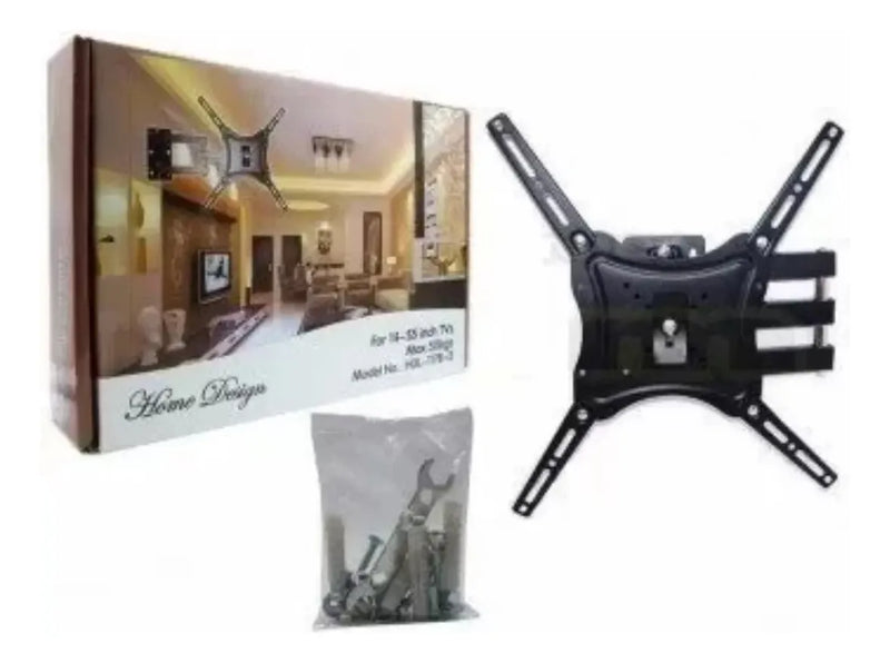 Base Para Tv Lcd De Doble Brazo Entre 14 Y 55 Negro