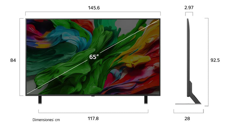 Televisor LG 65 Pulgadas Qned 4k Uhd 65qned85asg Smart Tv