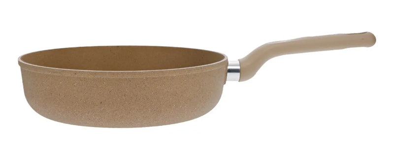 Sartén Imusa Terra De 24cm Arena Con Tapa De Vidrio Color Beige