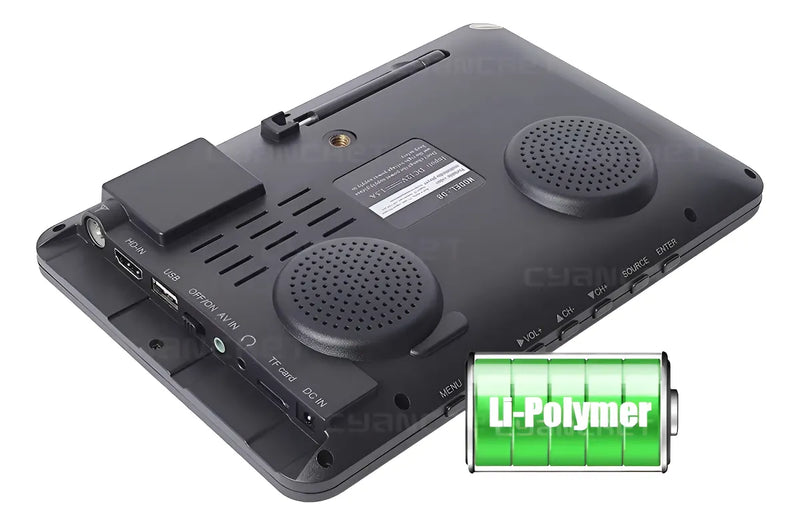 Tv Portatil Tdt 8 Colombia Leadstar Usb Bateria Recargable