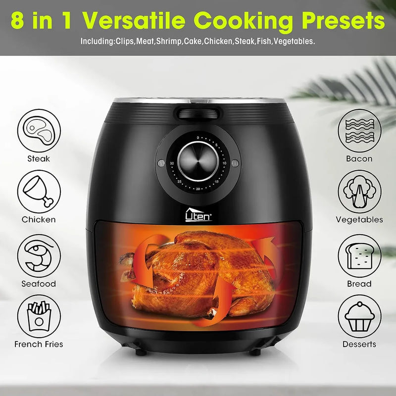 Air Fryer Xl, 5.8qt 1700w Freidora Eléctrica De Aire C...