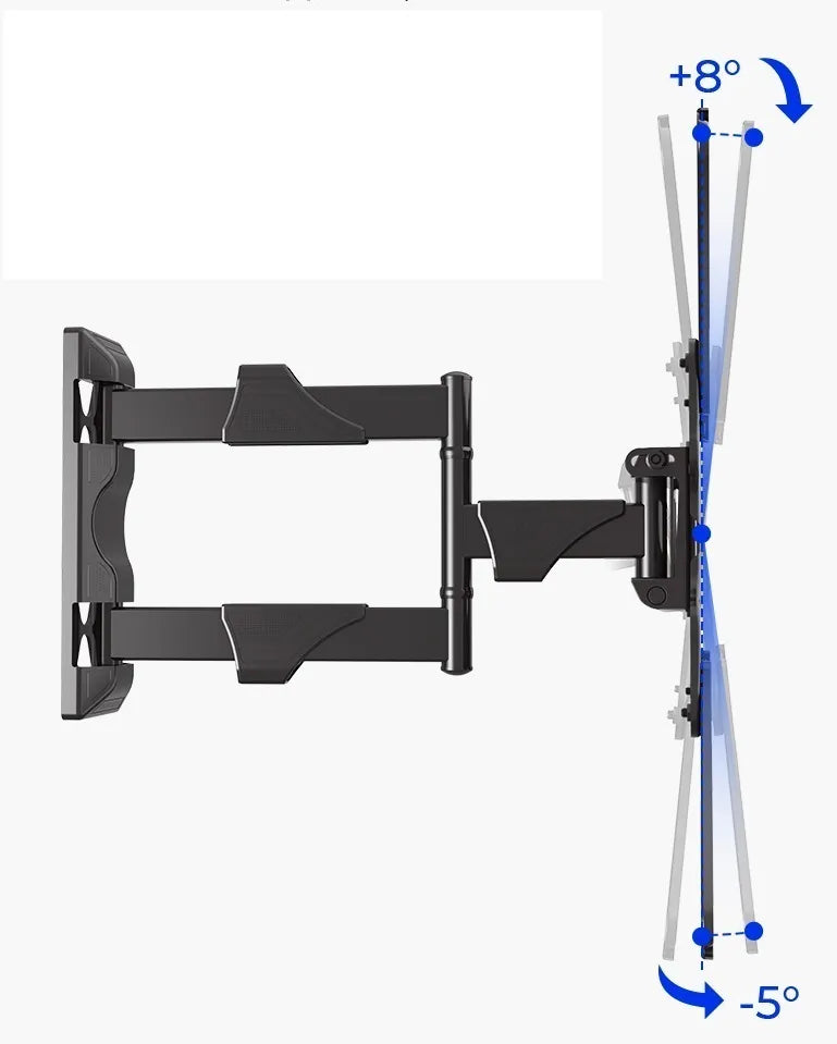 Soporte Para Tv Brazo North Bayou Nb P4 32 A 55 Original Negro