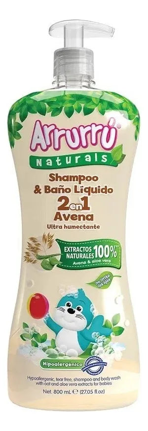 Shampoo & Baño 2 En 1 Arrurru