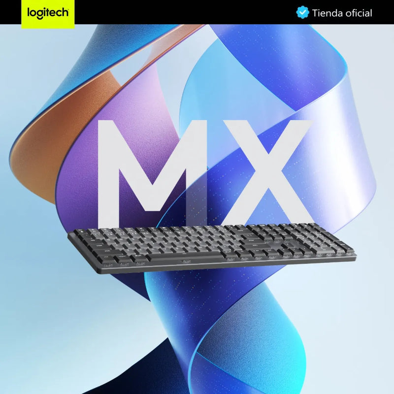 Logitech Mx Mechanical, Teclado Recargable De Alto Desempeño Color del teclado Grafito Idioma Español España