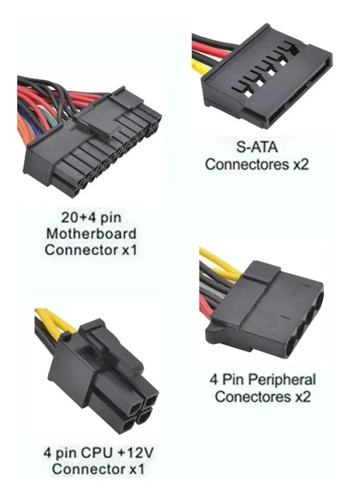 Fuente De Poder Alimentación Atx Iconnex Inx-750w 750w Pc Gris