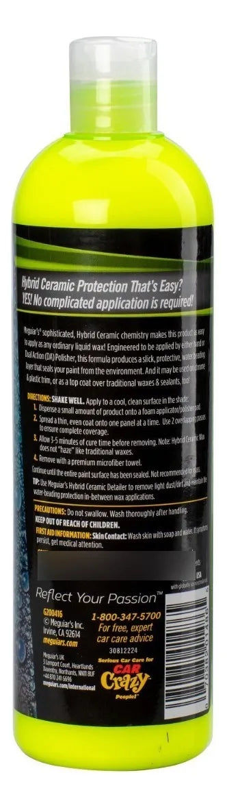 Hybrid Ceramic Liquid Wax Meguiars - Cera Liquida Ceramica