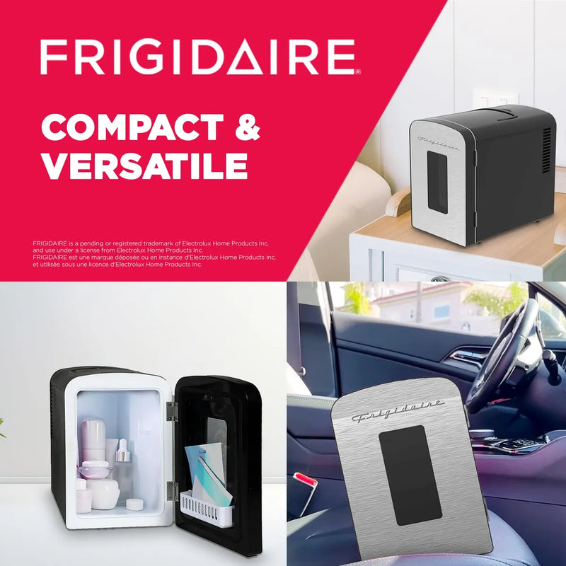 Mini Refrigerador Portátil 5l 9 Latas Acero Inoxidable Cepil