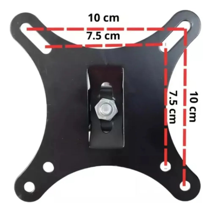 Soporte Base De Brazo Para Tv Televisión De 10 A 32 Pulgadas Negro