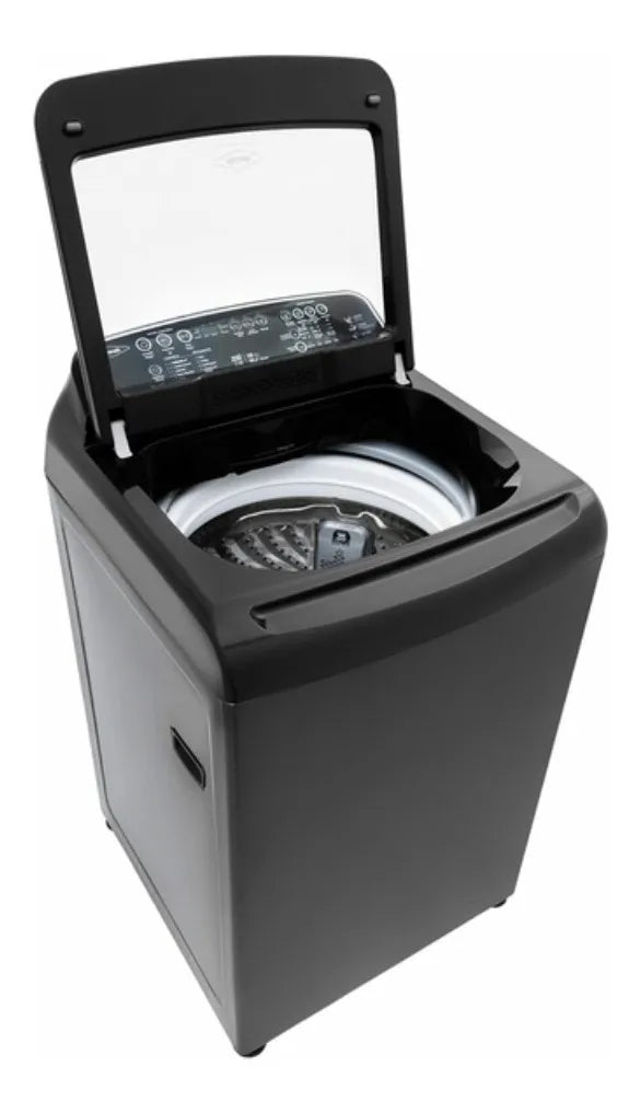 Lavadora Haceb 16kg Digital Superior Negra Lav Zou 16kg D Ne Gris
