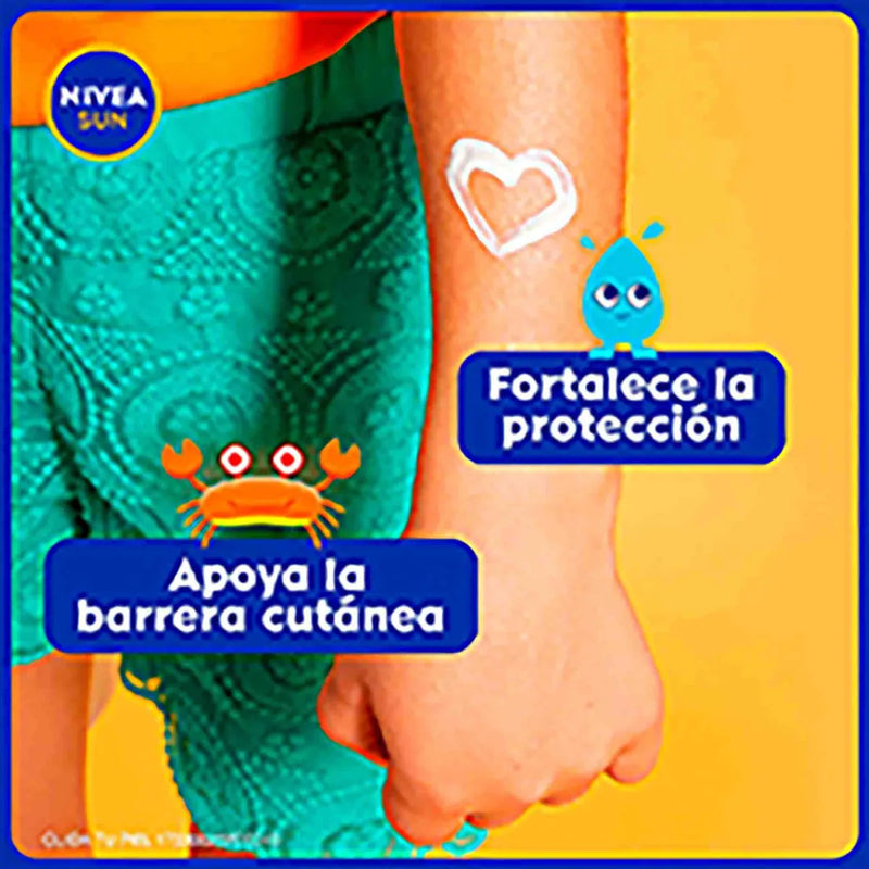 Nivea Sun Protect & Sensitive Kids Fps 60 125ml