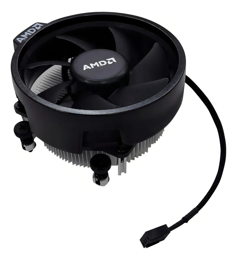 Cooler Am4 Amd Wraith Stealth, empaquetado y LED negro