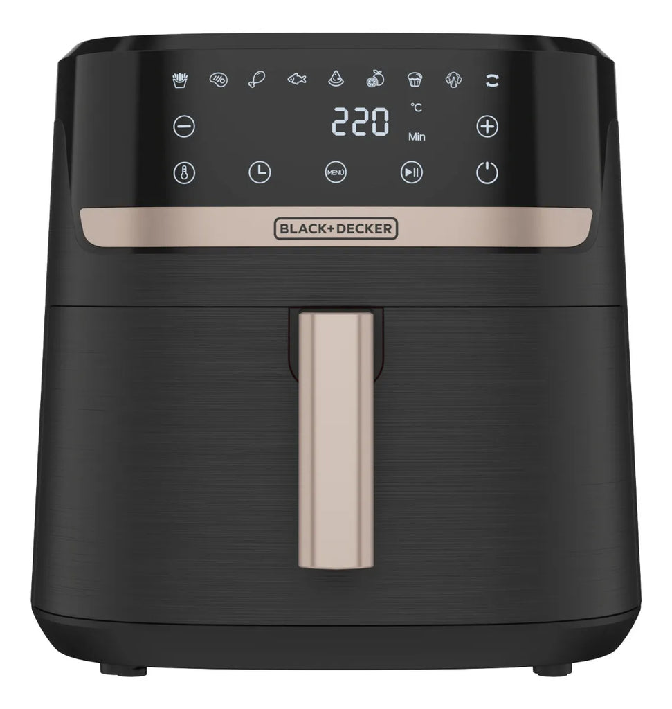 Freidora De Aire Black+decker 8l Purifry, Afbd82-1bdla Color Negro