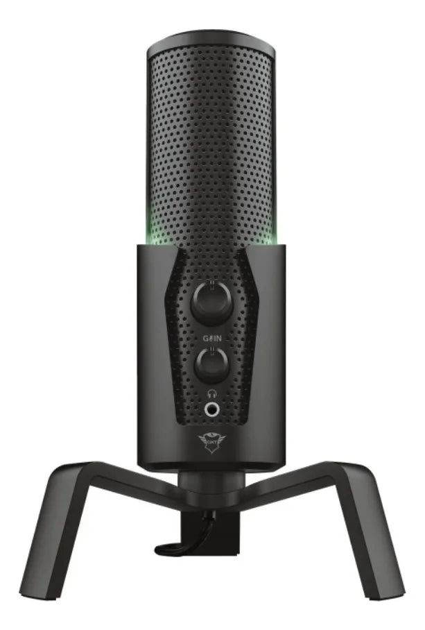 Microfono Trust Fyru 4in1 Streaming Mic Gxt258 Color Negro