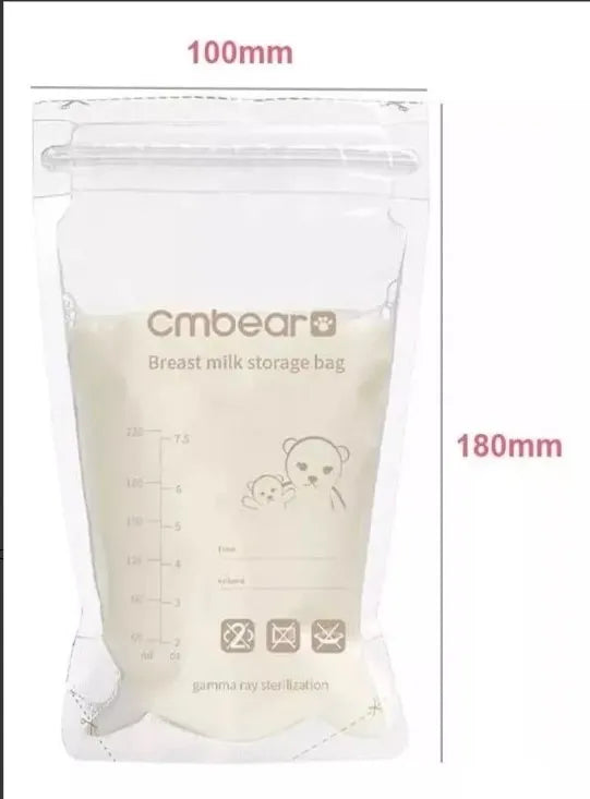 Bolsas Para Almacenamiento De Leche Materna 220ml X30