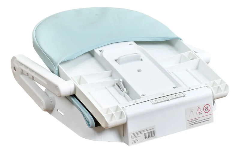 Silla Comedor Bebe 3 En 1 Lyra Happy Baby Color Celeste Celeste