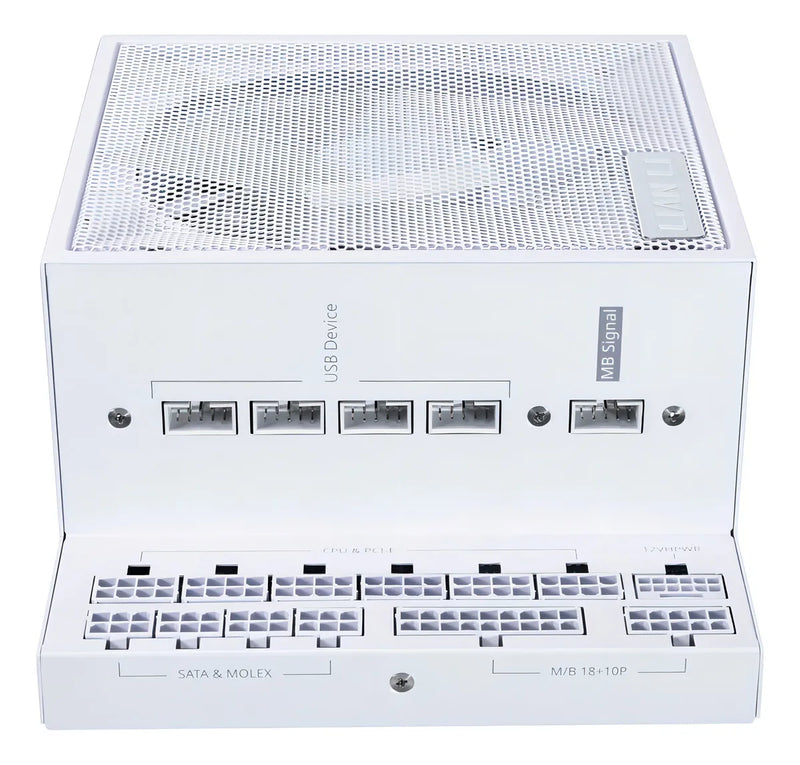 Fuente De Poder Lian Li Edge 1000w 80 Plus Platino White Blanco