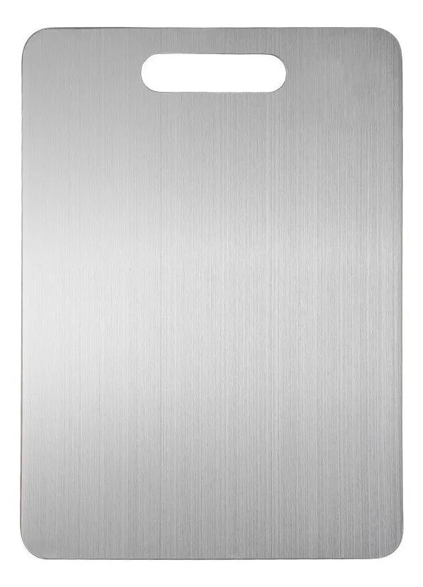Tabla De Cocina Aleación Titanio Acero Inoxidable Sus 304 Lisa Plateado
