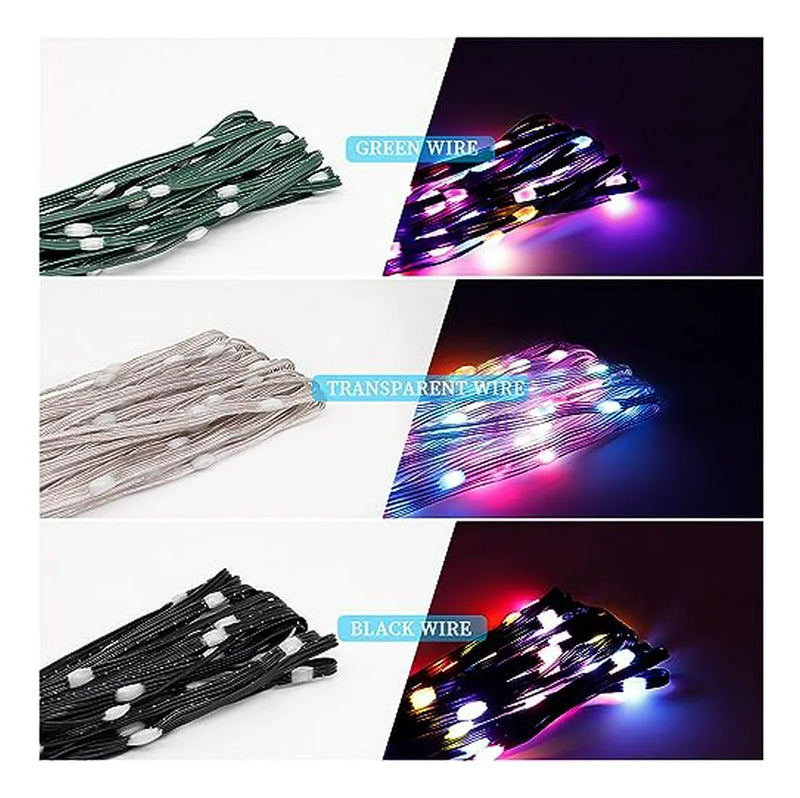 Luces Led De 5m Rgb Con Controlador - Decoración Navideña