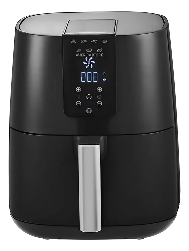 Freidora De Aire Digital 4 Litros Extra Grande Negro