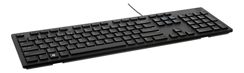 Teclado Dell KB216-BK-LTN QWERTY español latinoamérica color negro