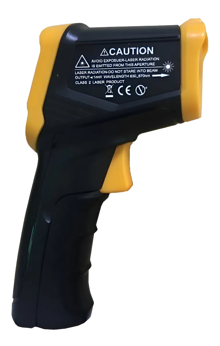 Termómetro digital láser industrial con temperatura de -50 a 500 °C