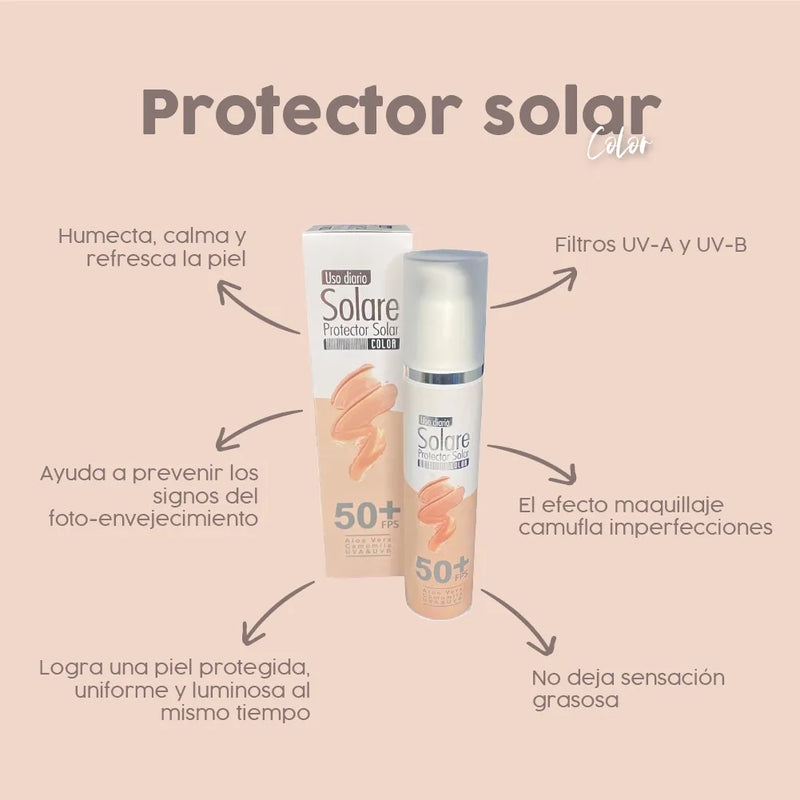 Protector Solar Color 50+