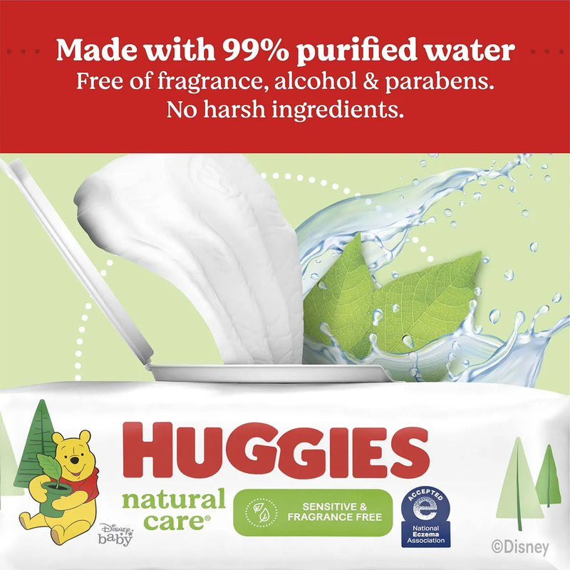 Huggies Natural Care - Toallitas Suaves Y Hmedas