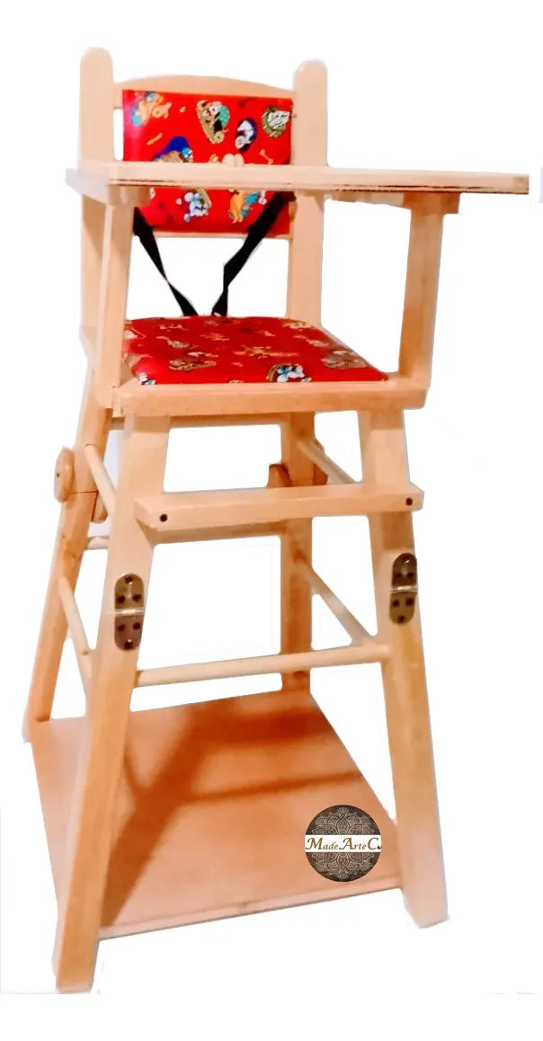 Silla Comedor Para Bebé Plegable De 3 Funciones Estampado Varios