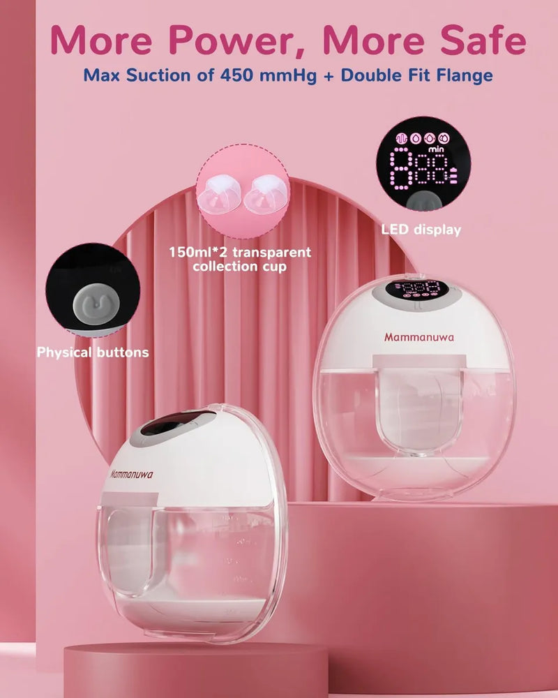 Extractor Eléctrico Ultra Silencioso Mammanuwa S32 - Manos