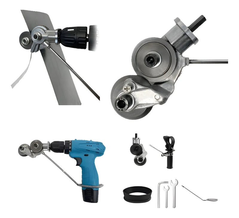 Cortador De Lamina Adaptador De Taladro Para Cortar Lamina