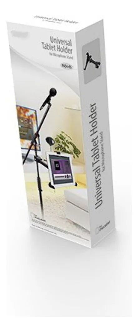 Soporte Holder Tablet iPad Pedestal De Micrófono 8.9 A 10.4 Color Negro