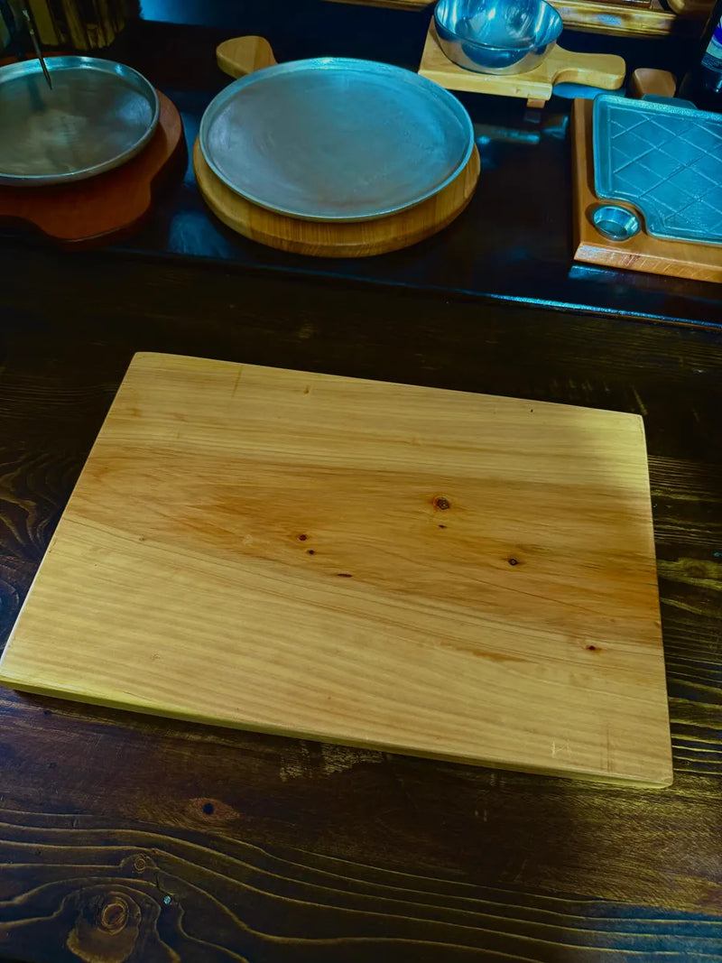 Tabla Bandeja Para Picar Alimentos, Para Asados, En Madera
