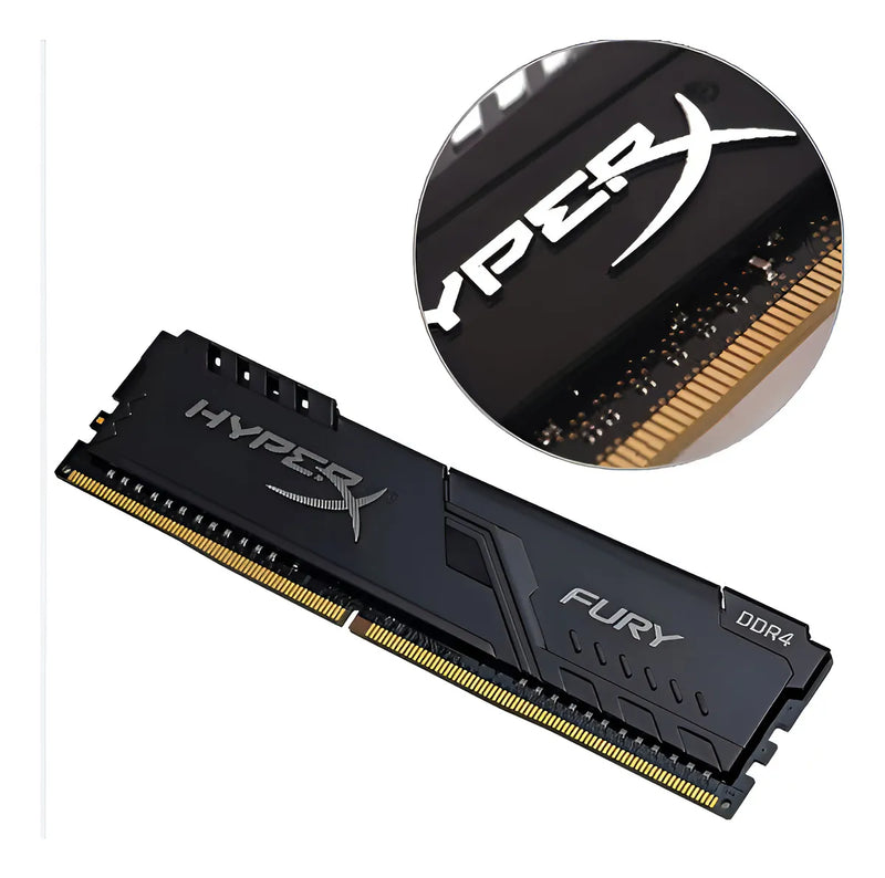 Memoria Ram Fury Color Negro 16 GB Ddr4 Hyperx 3200mhz Hx32C15pb3/16