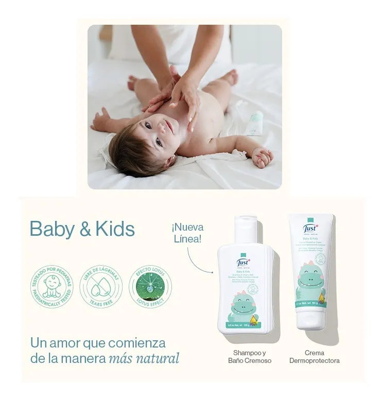 Kit Shampoo Y Crema Baby Just