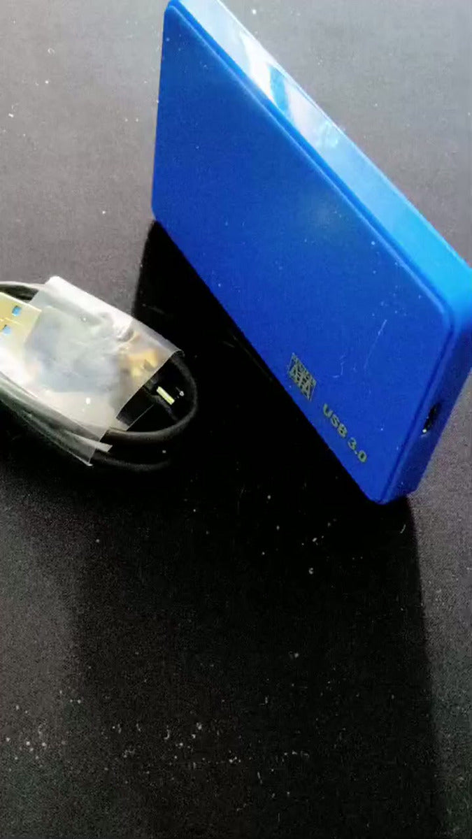 Disco Duro Externo De 500gb Rojo