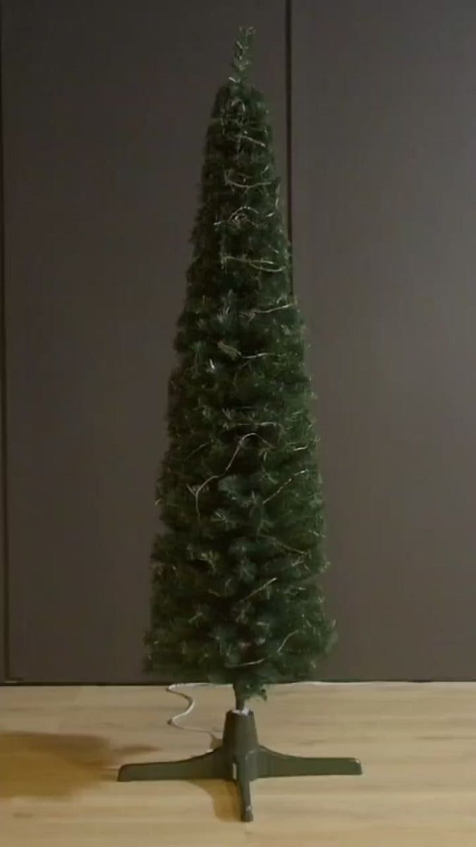 Pino Navideño Vermont 2.00m Para Decoración Muñecos Luces Verde