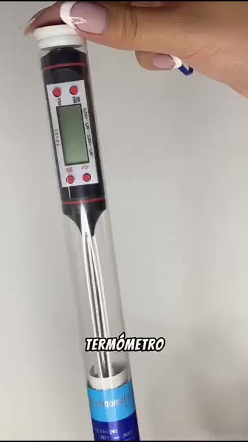 Termómetro Digital Cocina + Estuche + Batería