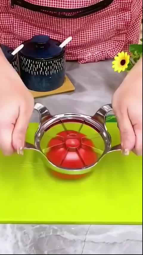 Cortador y rebanador de manzana, pera, fruta y verdura de acero inoxidable