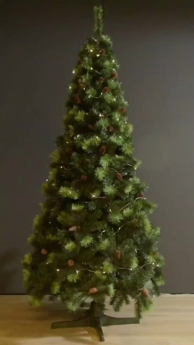 Árbol De Navidad Pino York 1.80m Verde 722 Puntas Gio Home