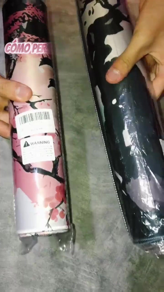 Alfombrilla De Mouse Anime Japonés Xxl Escritorio Completo Gris Anime Japones