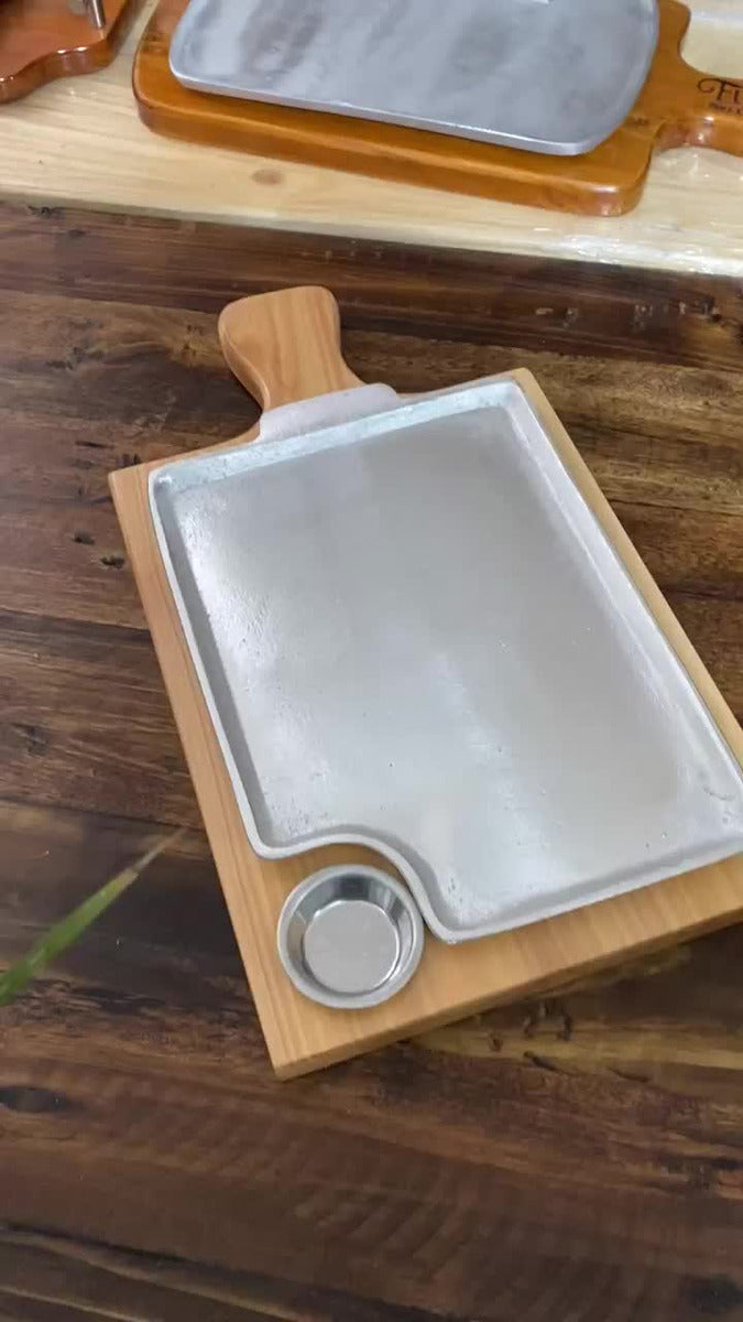 Tablas Para Carnes - Churrasco Paquete Por 6 Unidades. Liso Amarillo
