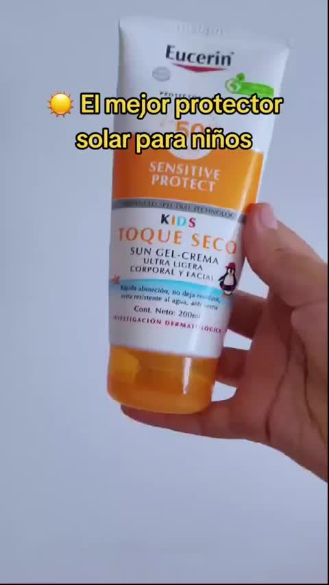 Sun Kids Sensitive Protect Fps - Eucerin 200 Ml