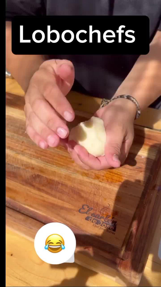 Tablas De Madera Teca Para Picar Alimentos Mediana Con Ranur Liso Marrón