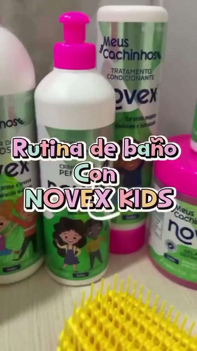 Novex Churcos Crespos Rizos Niñas(os) Shampo+ Acond+ Crema P