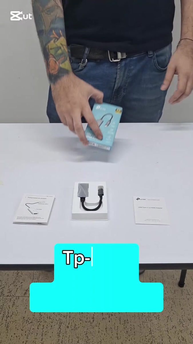 Tp-link - Ua520c - Adaptador De Usb Tipo C A Hdmi 4k