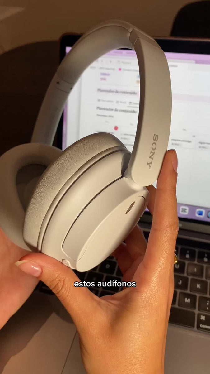 Audífonos Inalámbricos Con Noise Cancelling Wh-ch720n Color Rosado